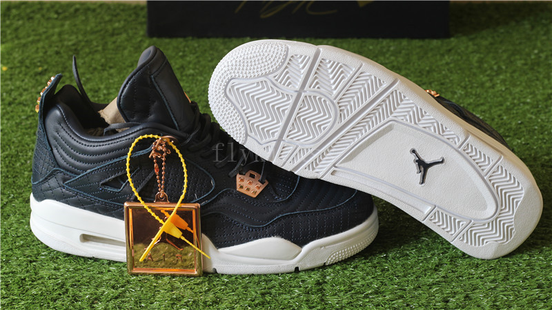 Authentic Air Jordan 4 Premium Obsidian Navy